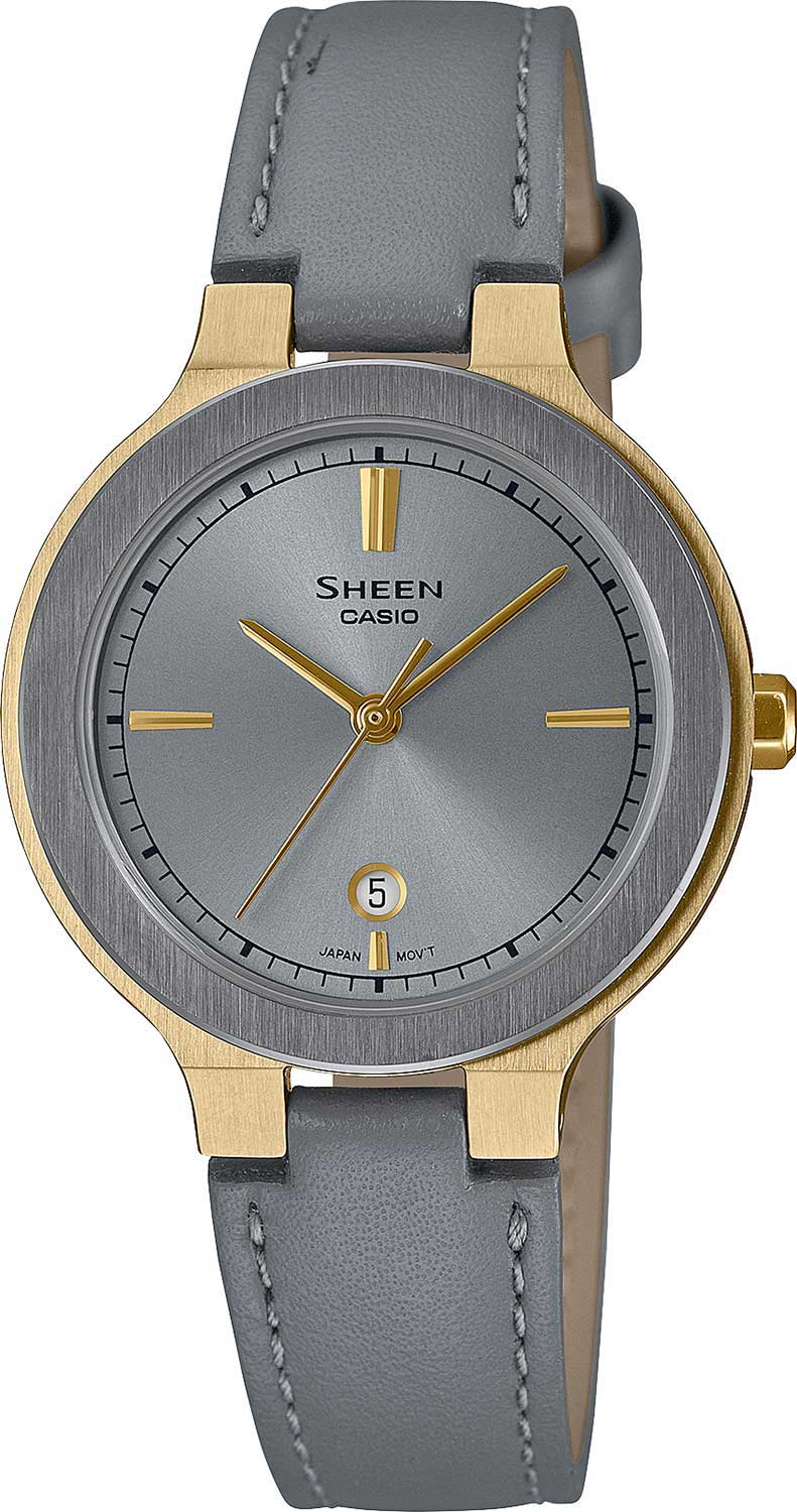 Японские наручные часы Casio Sheen SHE-4559GL-8A-ucenka