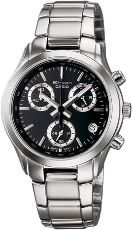 Японские наручные часы Casio Sheen SHN-5000BP-1A с хронографом