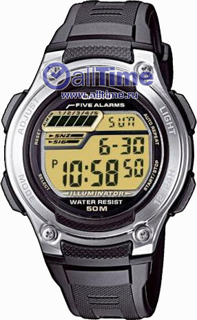 Японские наручные часы Casio Collection W-212H-9A