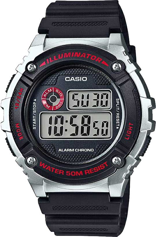    Casio Collection W-216H-1C  