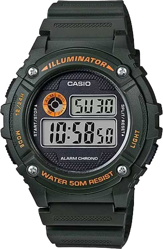    Casio Collection W-216H-3B  