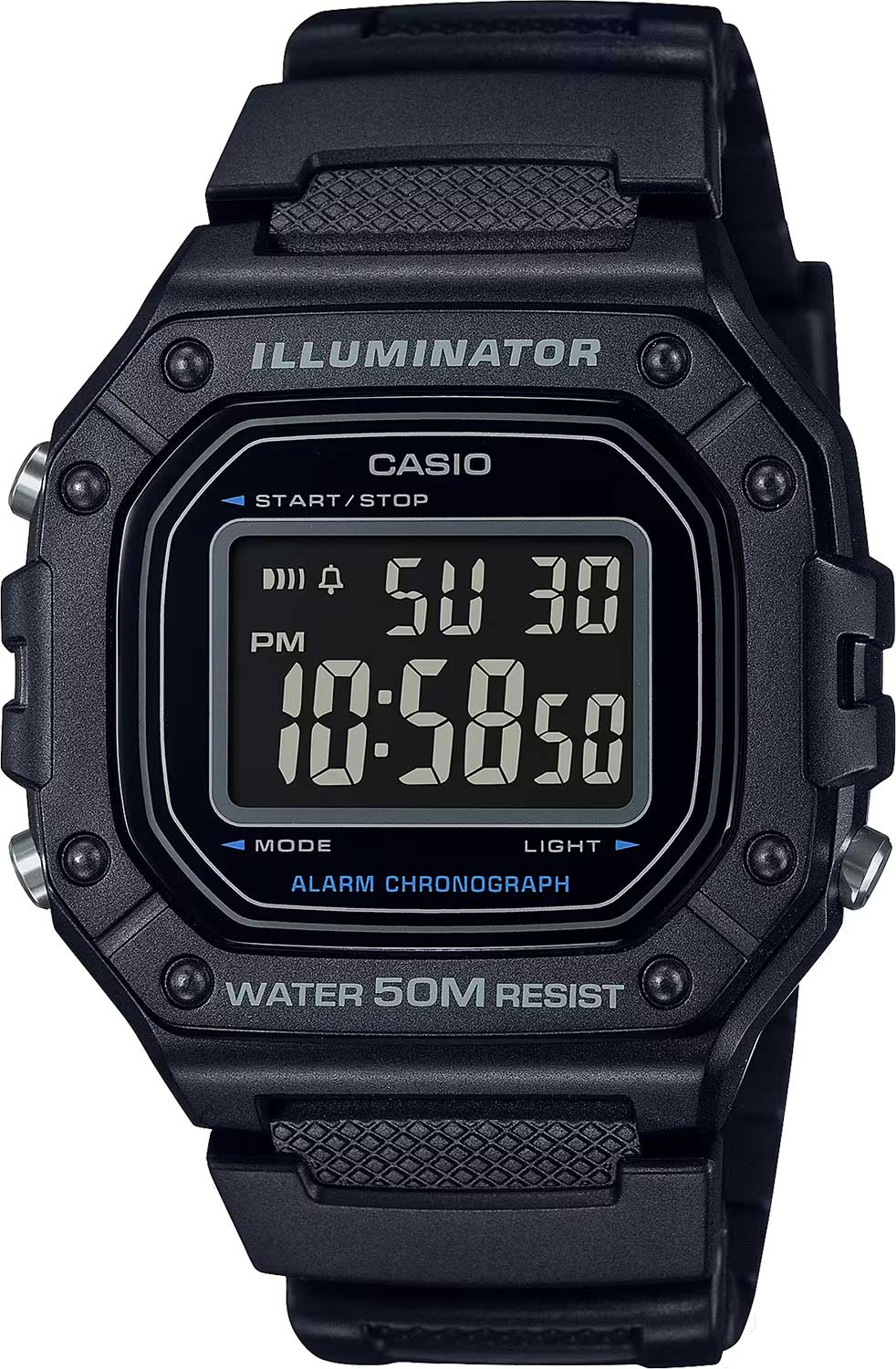    Casio Collection W-218H-1B  