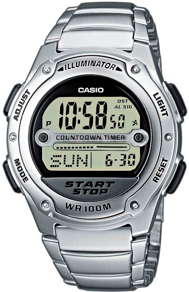 Японские наручные часы Casio Collection W-756D-7A