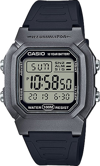 Японские наручные часы Casio Collection W-800HM-7A с хронографом