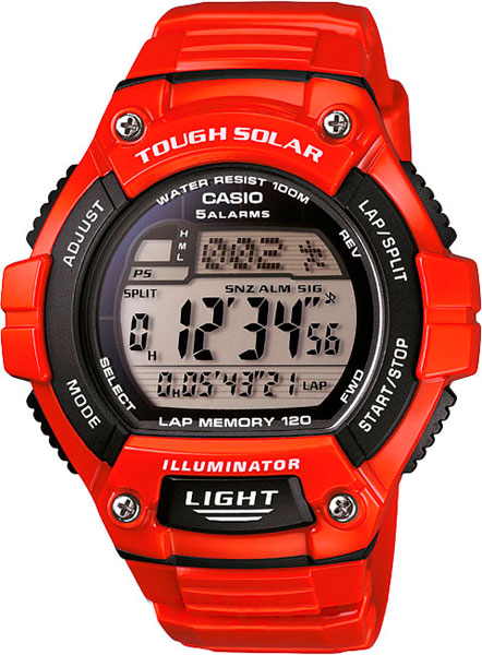 Японские наручные часы Casio Collection W-S220C-4A