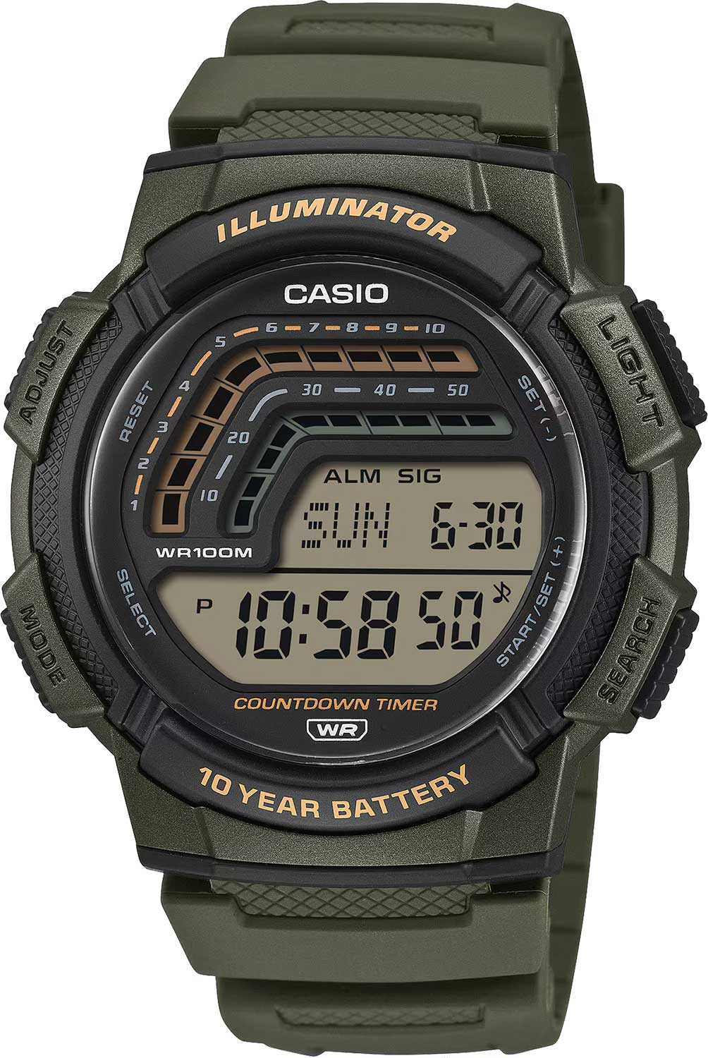 �������� �������� ���� Casio Collection WS-1800-3A � �����������