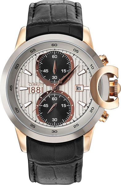 Наручные часы Cerruti 1881 CRA133SRU05BK с хронографом