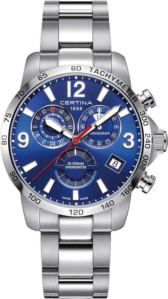 Швейцарские наручные часы Certina C034.654.11.047.00 с хронографом