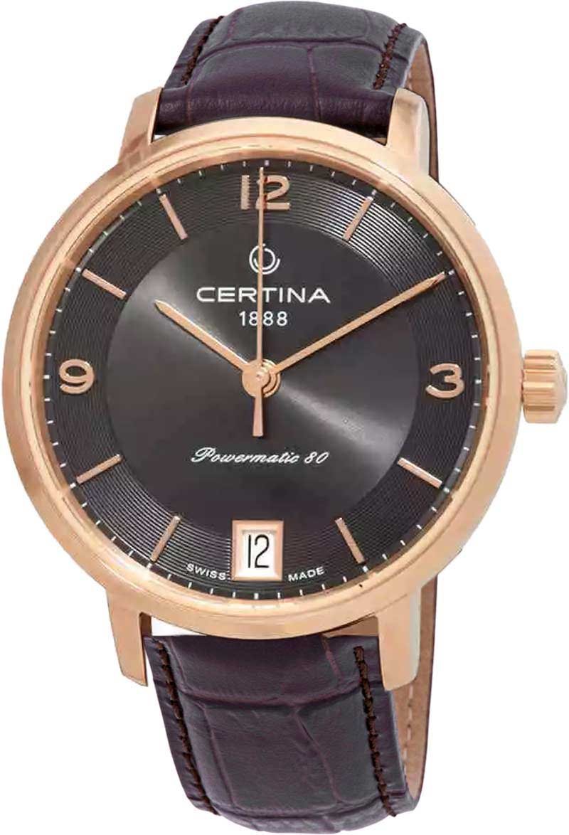 Швейцарские механические наручные часы Certina C035.407.36.087.00-ucenka