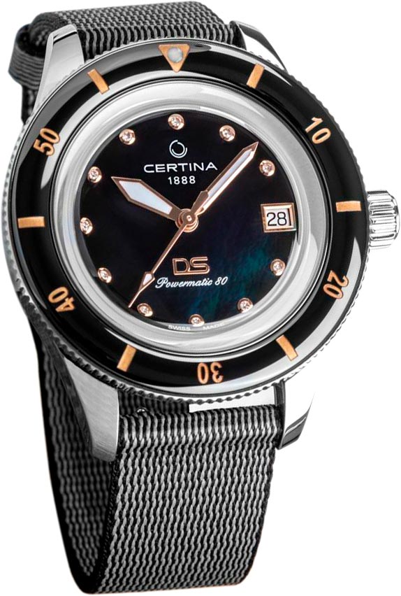 Швейцарские механические керамические наручные часы Certina C036.207.18.126.00