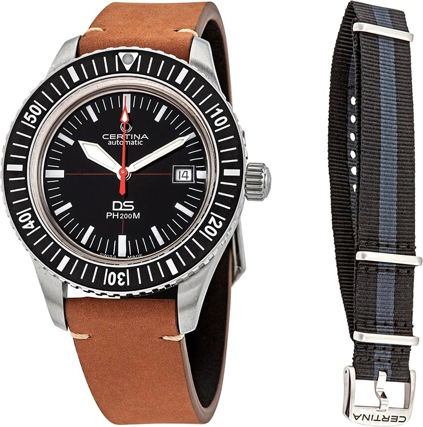 Швейцарские механические керамические наручные часы Certina C036.407.16.050.00