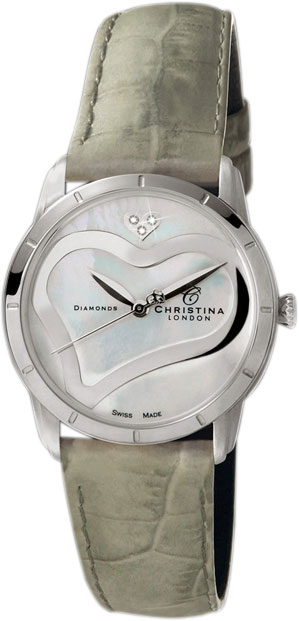 Швейцарские наручные часы Christina London CHL-147SWGREY