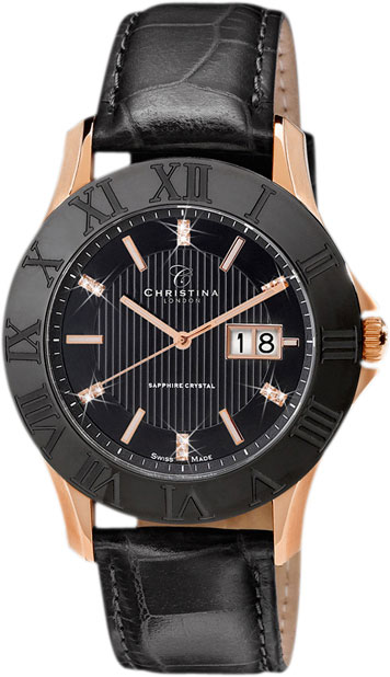 Швейцарские наручные часы Christina London CHL-514RBLBL