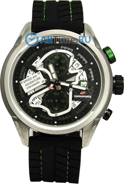 Японские наручные часы Chronoforce 5175-C с хронографом