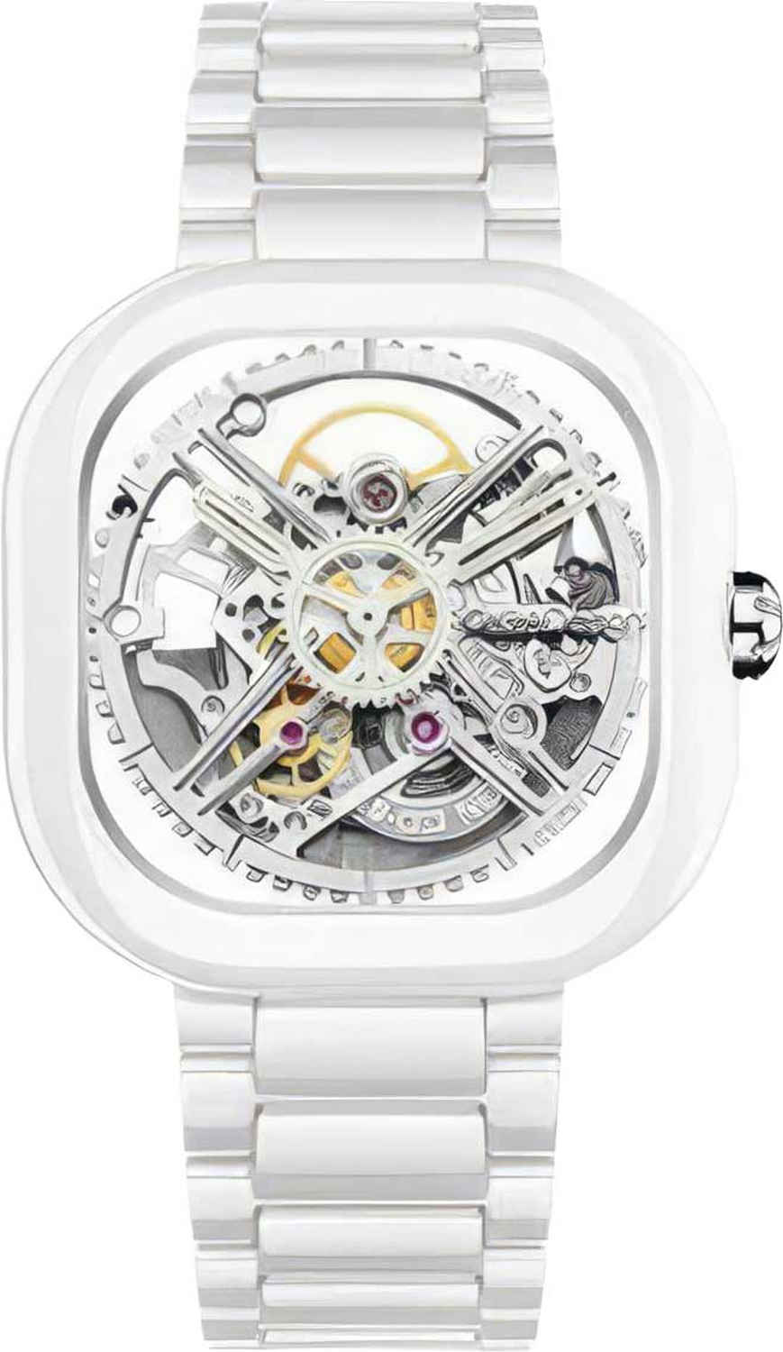 Механические керамические наручные часы CIGA Design C012-WG01-W7W-ucenka