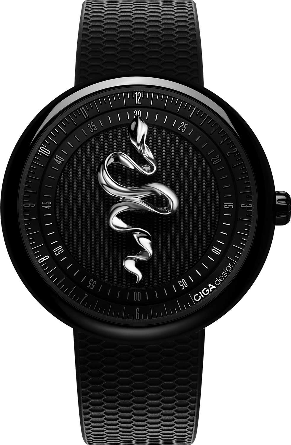 Механические наручные часы CIGA Design U037-BB02-W6B-ucenka