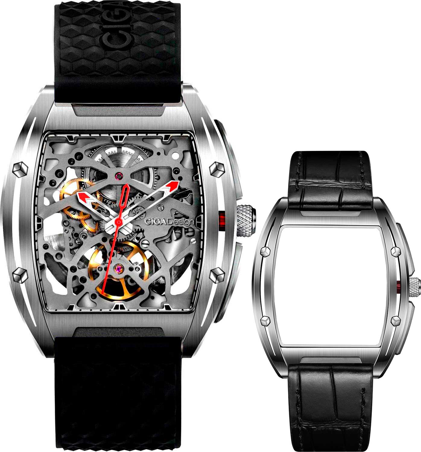 Механические наручные часы CIGA Design Z031-SS01-W5BK