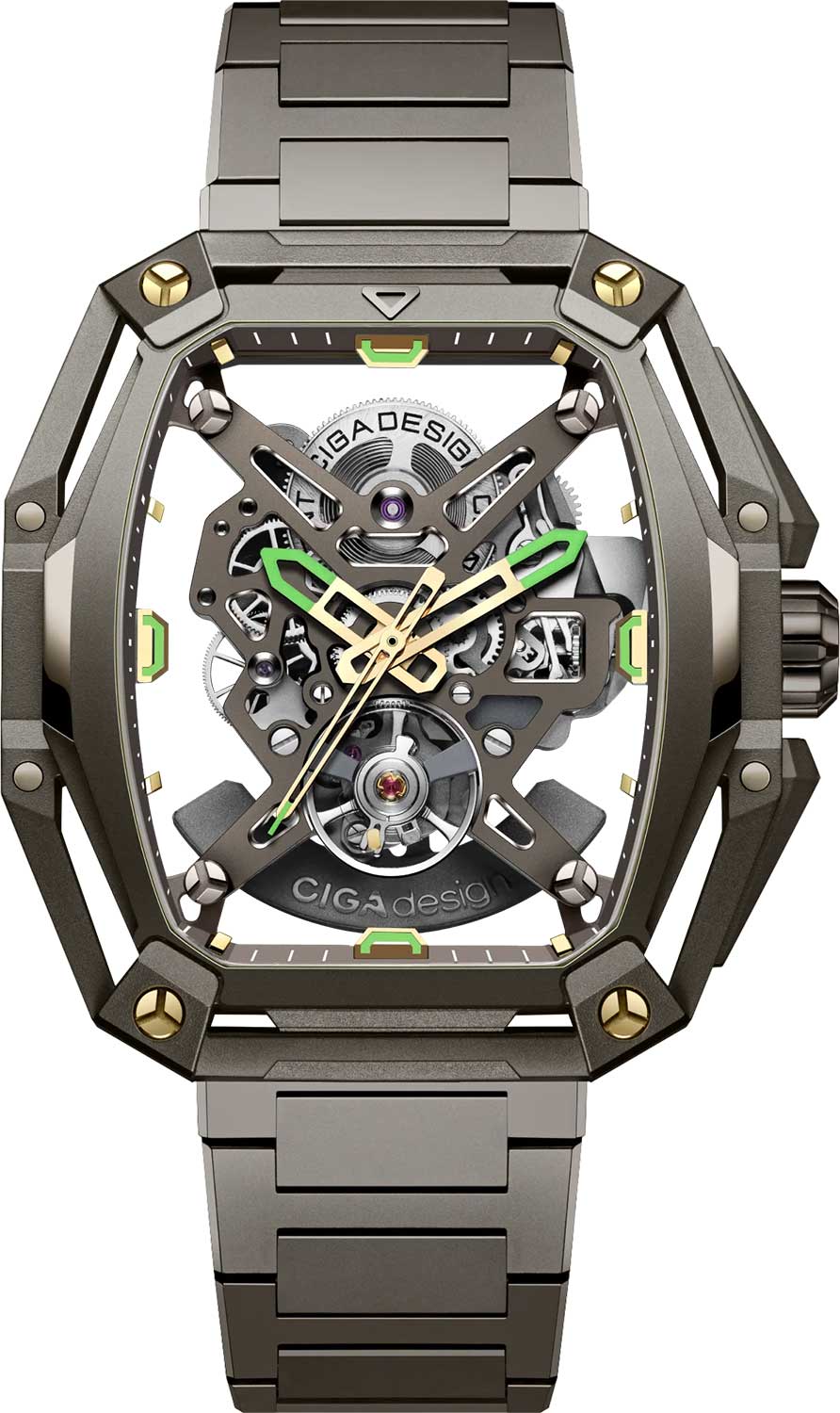 Механические наручные часы CIGA Design Z035-BR01-8BR