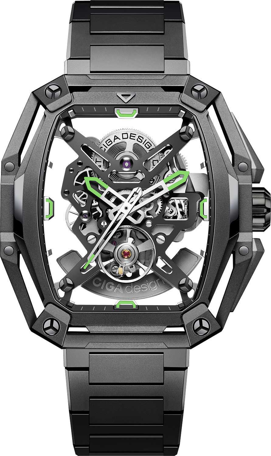 Механические наручные часы CIGA Design Z035-GG01-W1G-ucenka-1