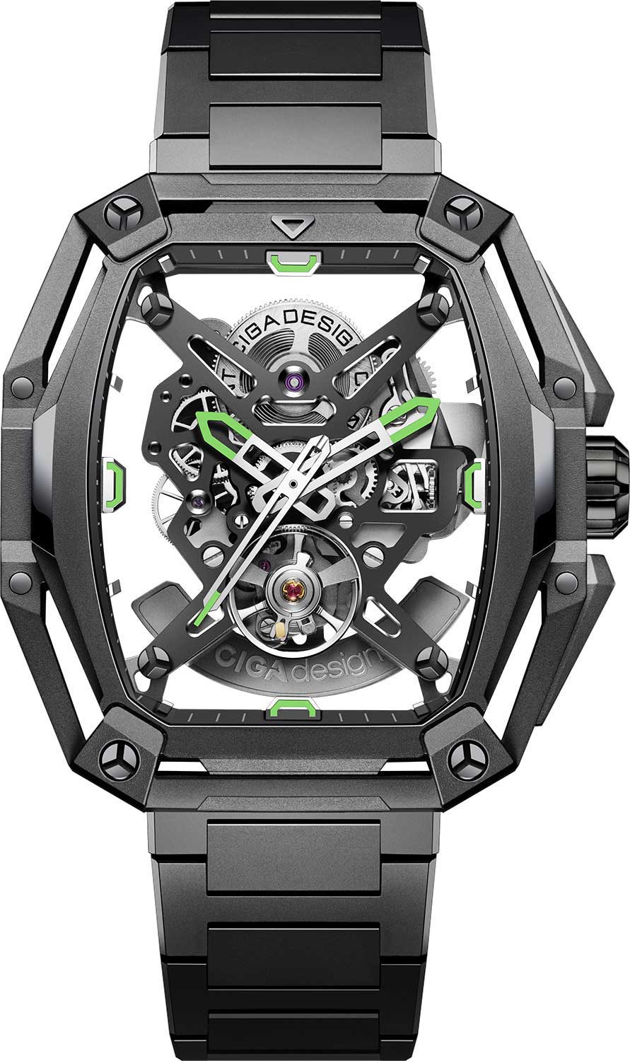Механические наручные часы CIGA Design Z035-GG01-W1G-ucenka