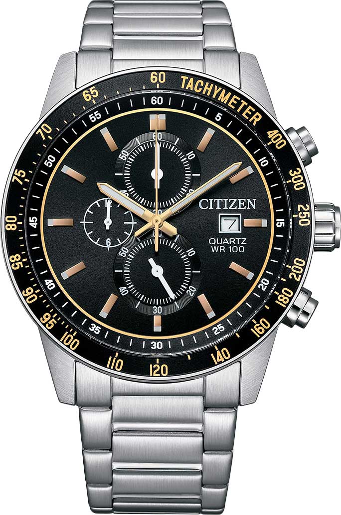 Японские наручные часы Citizen AN3681-57E с хронографом
