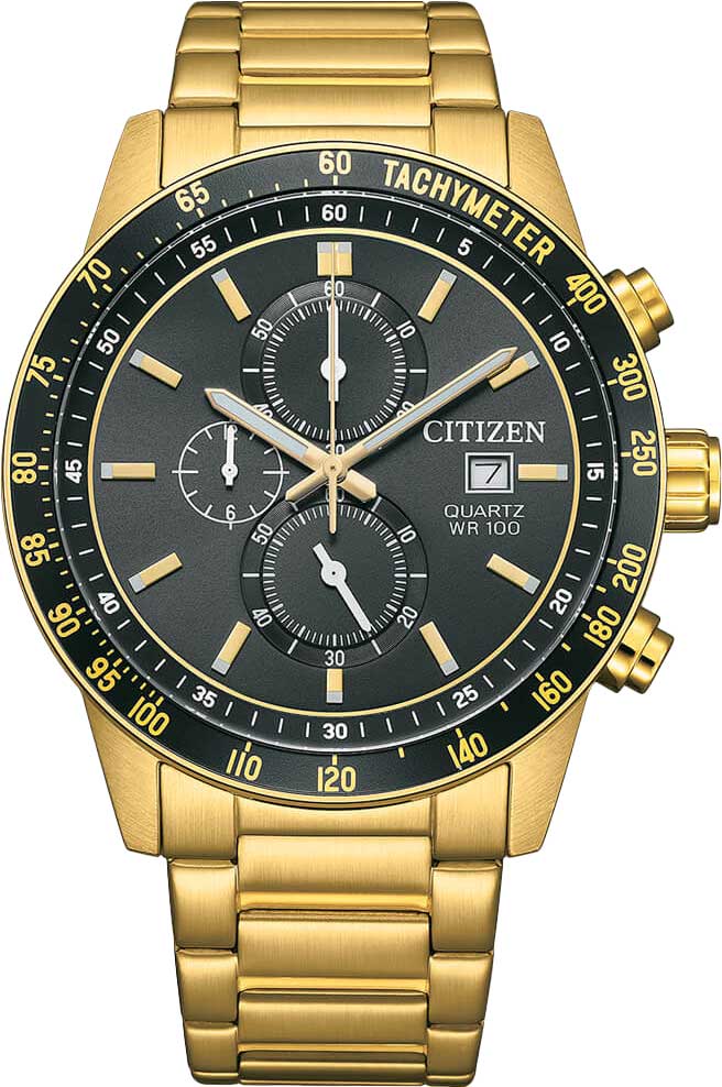 Японские наручные часы Citizen AN3682-54E с хронографом