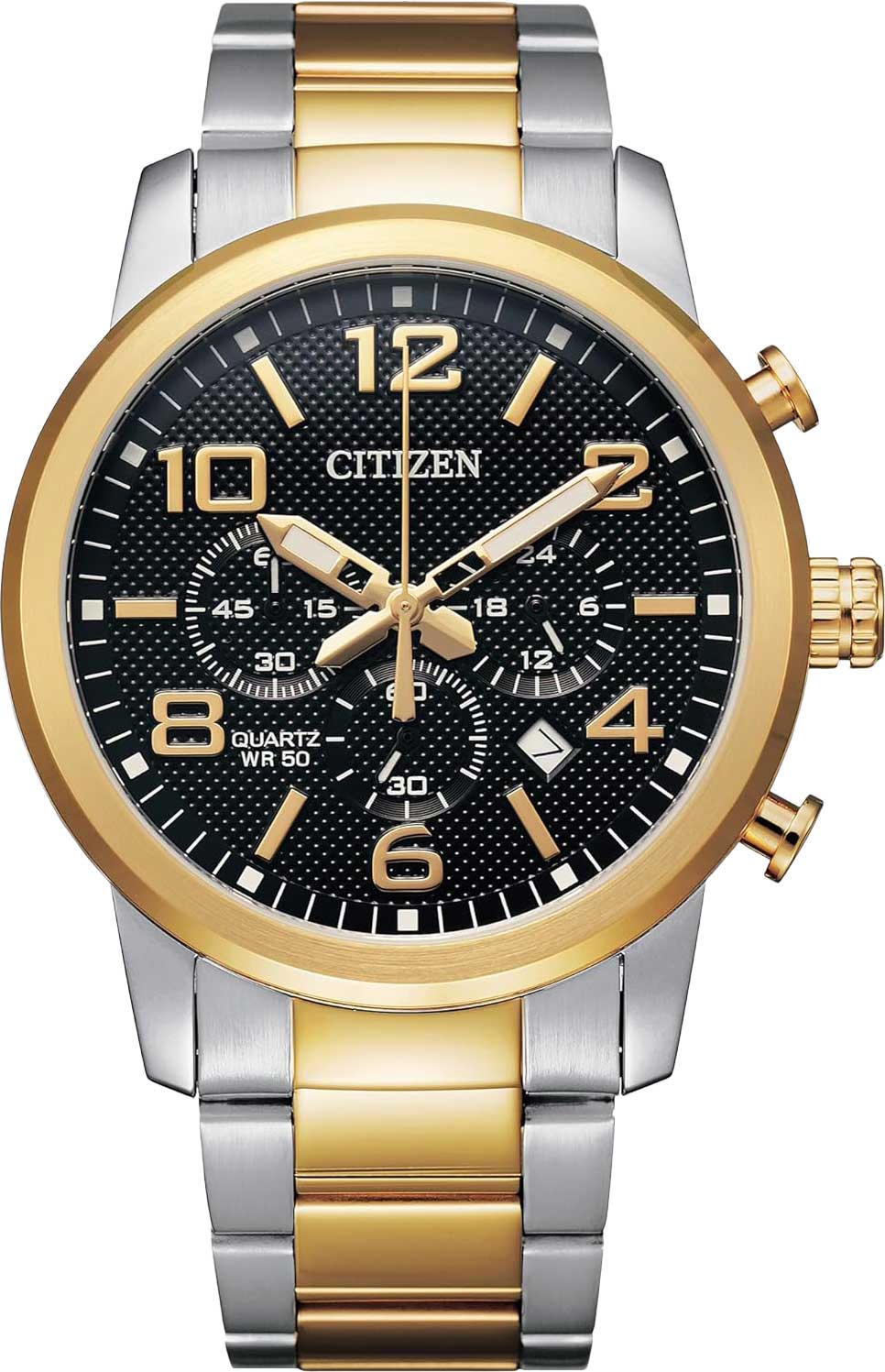 Японские наручные часы Citizen AN8054-50E с хронографом
