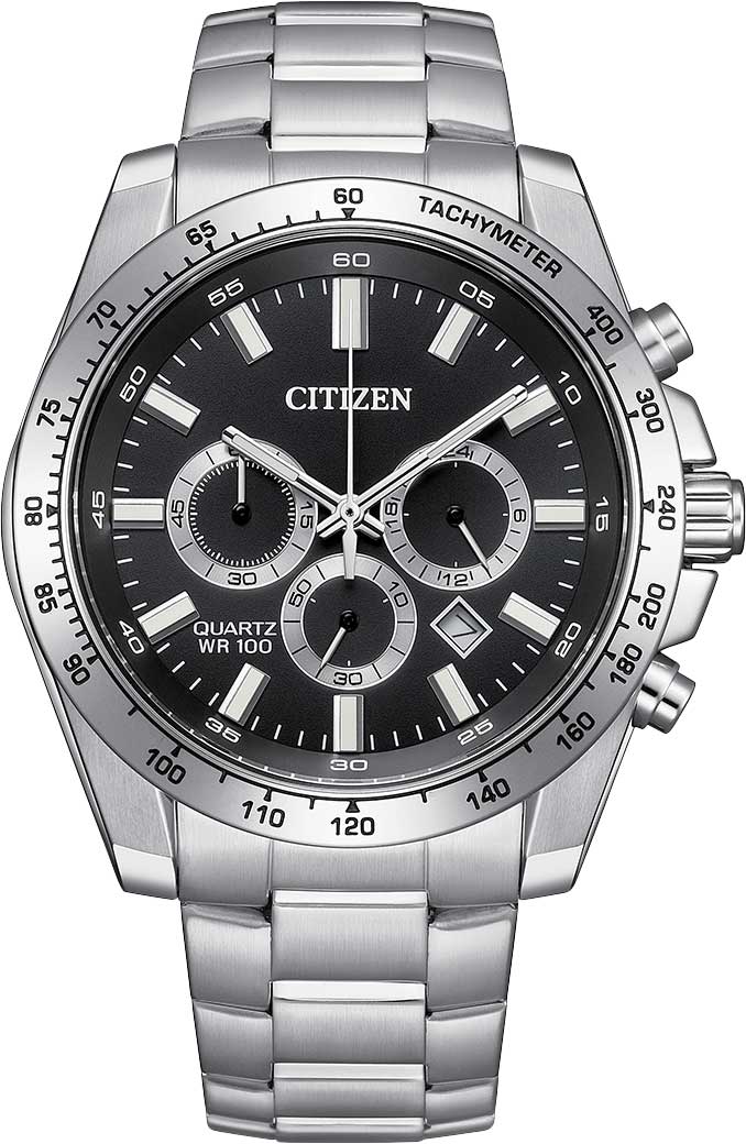 Японские наручные часы Citizen AN8230-59E с хронографом