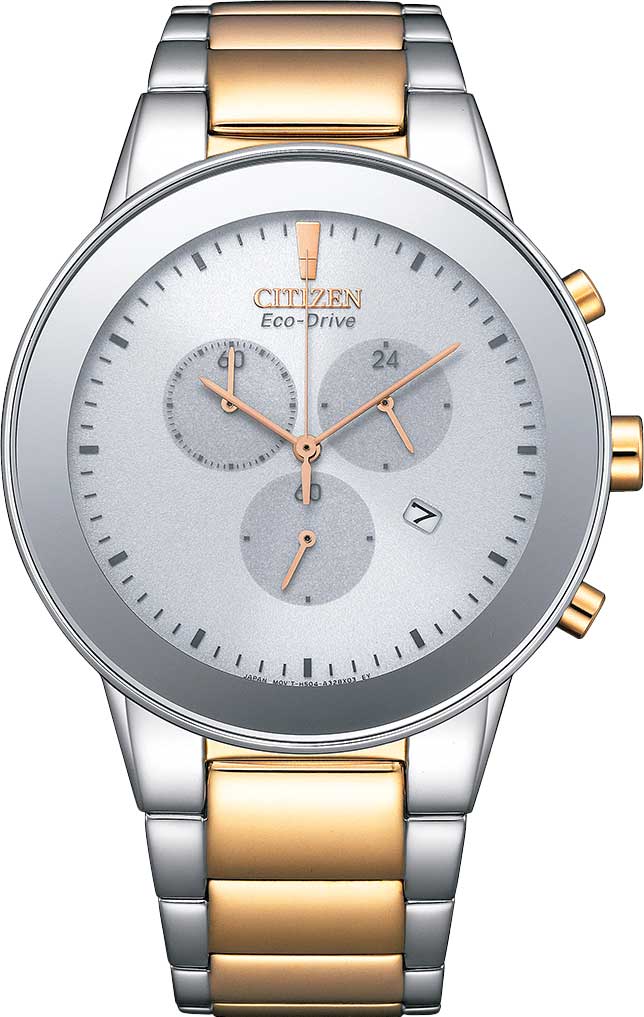 Японские наручные часы Citizen AT2244-84A с хронографом