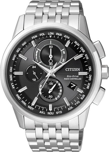 Японские наручные часы Citizen AT8110-61E с хронографом