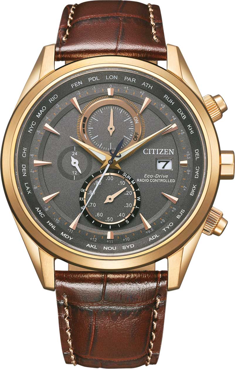 Японские наручные часы Citizen AT8263-10H с хронографом