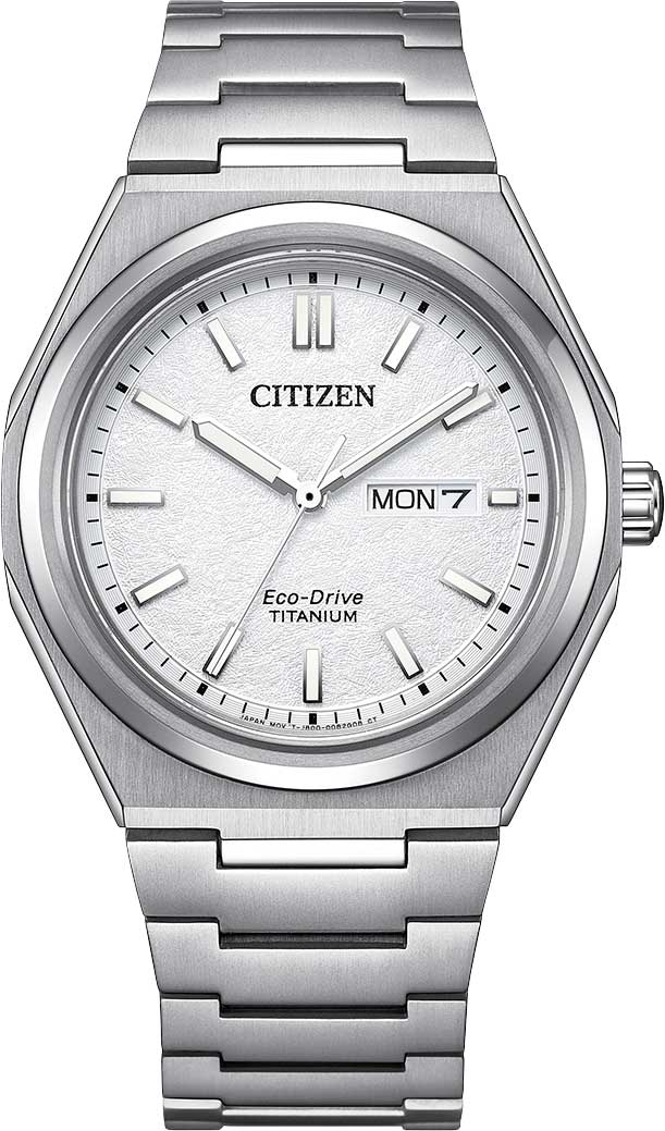 Японские титановые наручные часы Citizen AW0130-85A