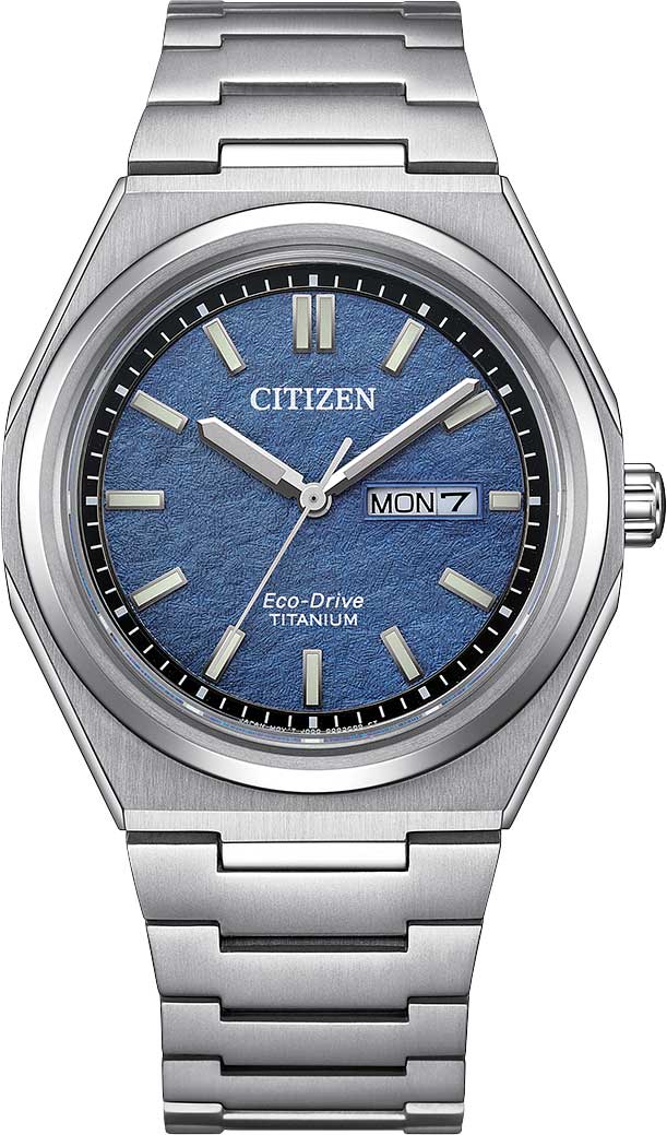 Японские титановые наручные часы Citizen AW0130-85L