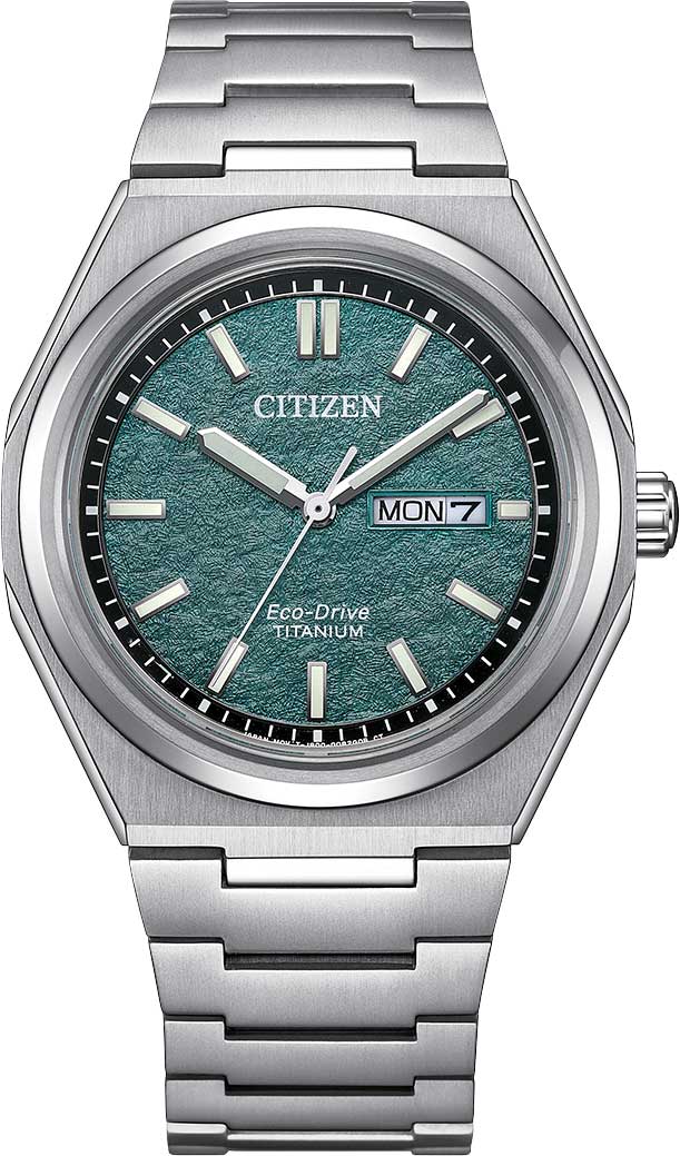 Японские титановые наручные часы Citizen AW0130-85X