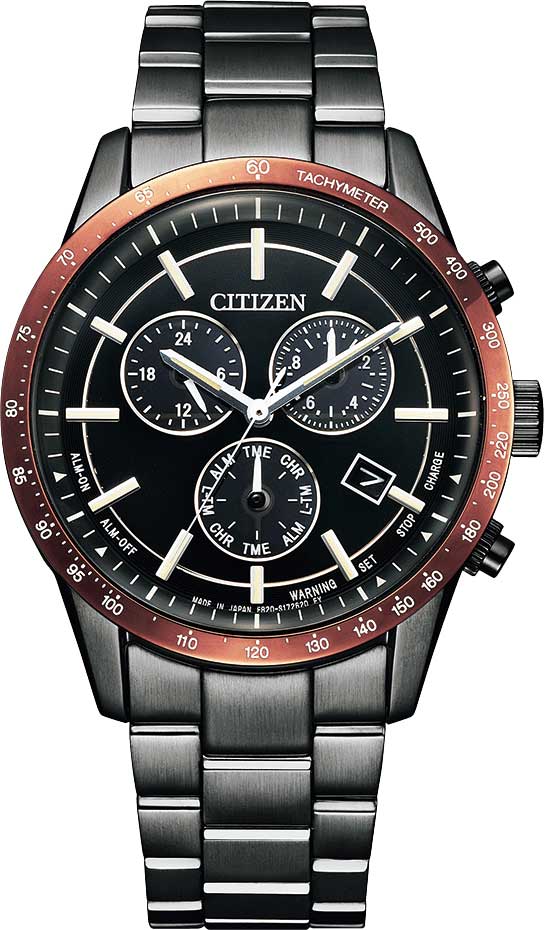 Японские наручные часы Citizen BL5495-72E с хронографом
