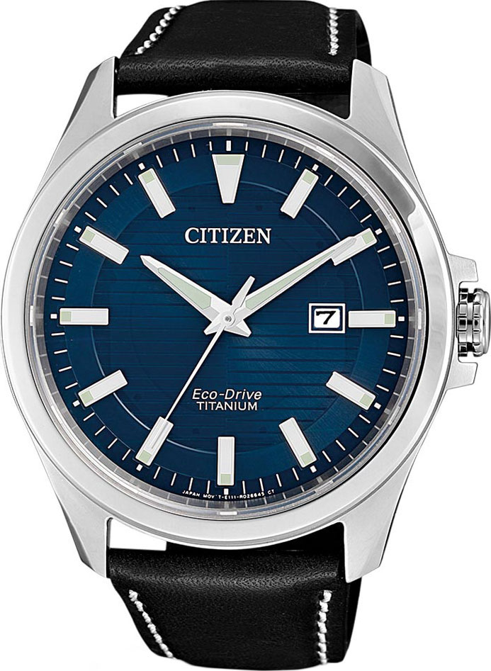 Японские титановые наручные часы Citizen BM7470-17L