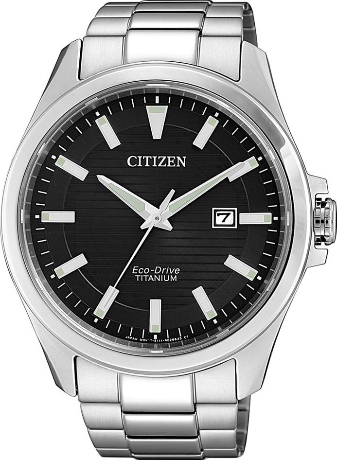 Японские титановые наручные часы Citizen BM7470-84E