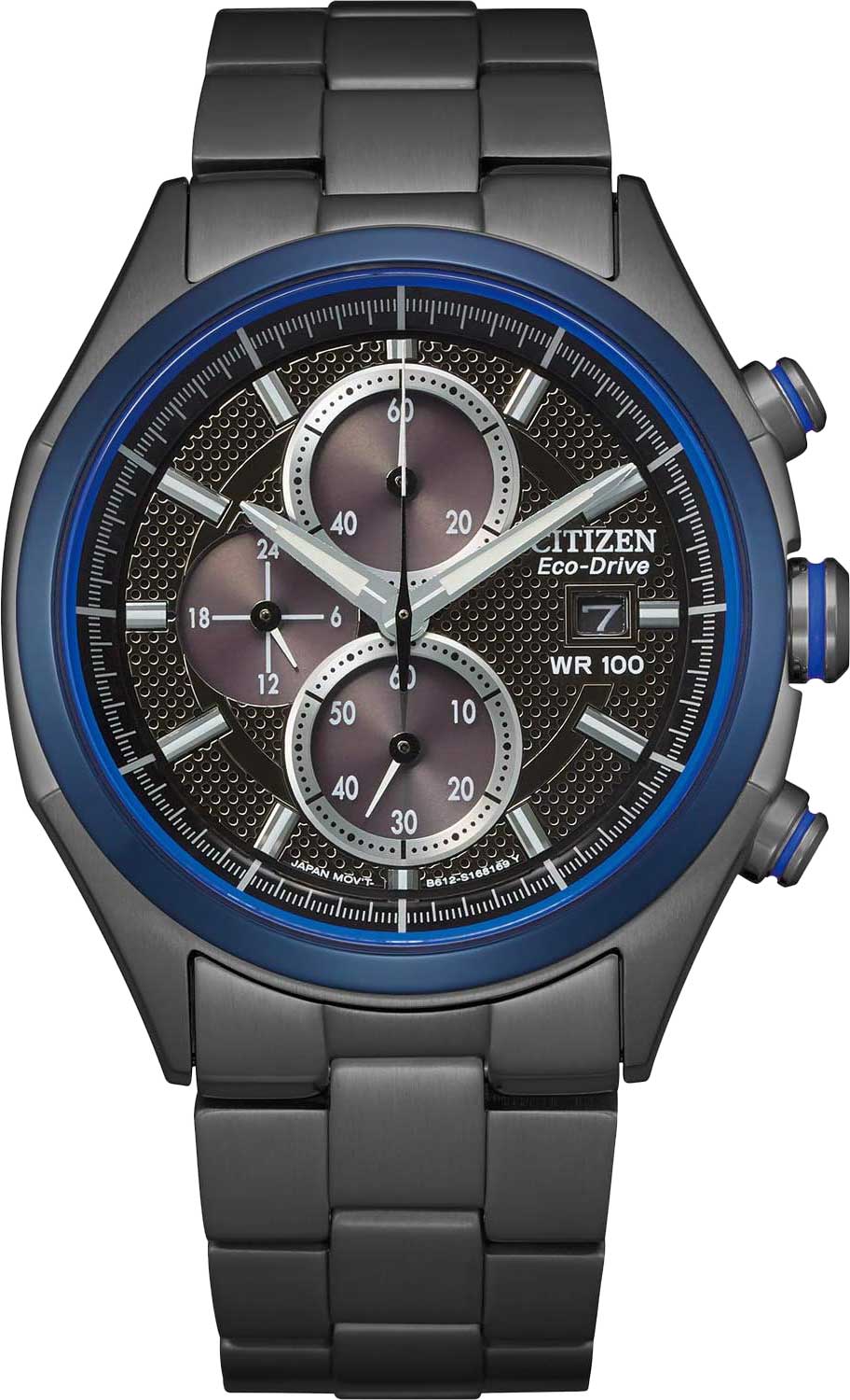 Японские наручные часы Citizen CA0438-52E с хронографом