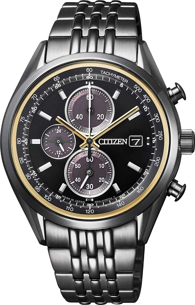 Японские наручные часы Citizen CA0457-82E с хронографом