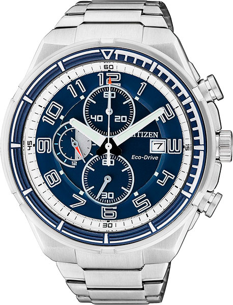 Японские наручные часы Citizen CA0491-50L с хронографом