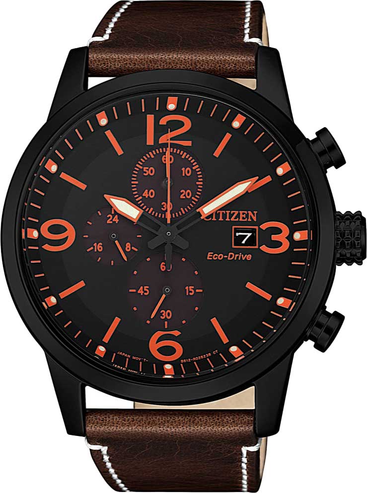 Японские наручные часы Citizen CA0617-11E с хронографом