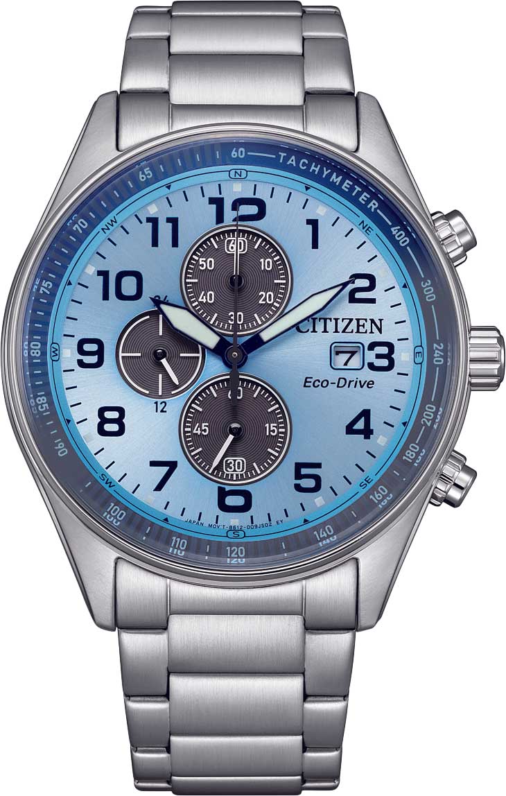 Японские наручные часы Citizen CA0770-72M с хронографом