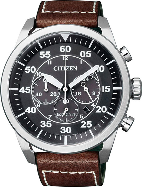 Японские наручные часы Citizen CA4210-16E с хронографом
