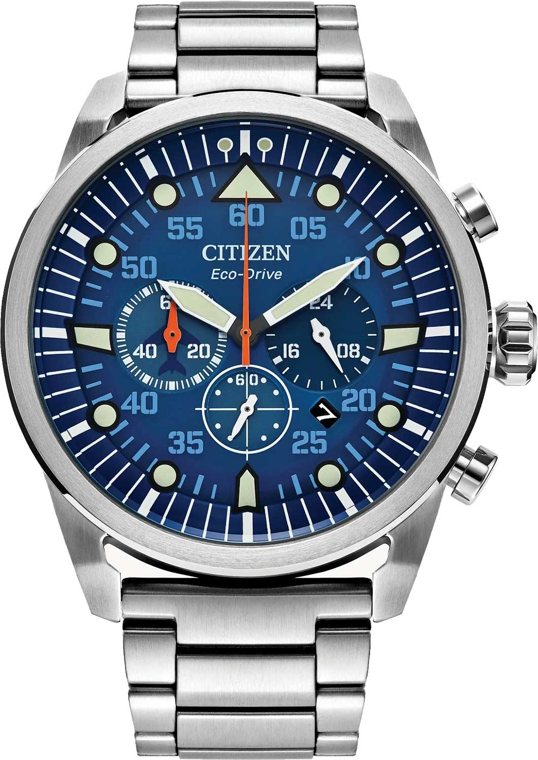 Японские наручные часы Citizen CA4211-72L с хронографом