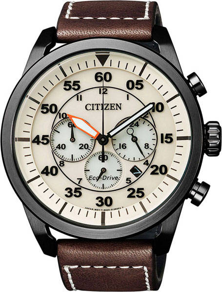 Японские наручные часы Citizen CA4215-04W с хронографом