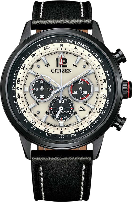 Японские наручные часы Citizen CA4476-19X с хронографом