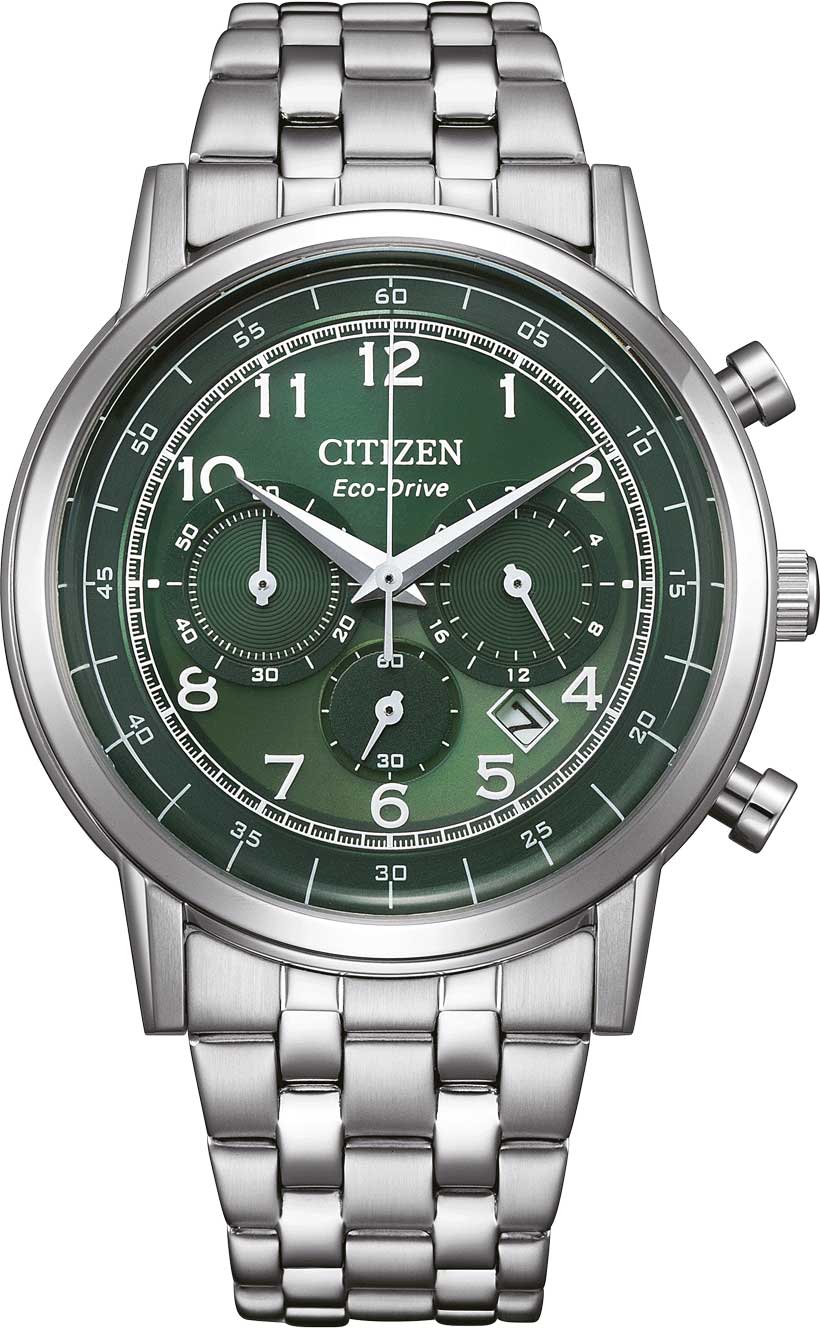 Японские наручные часы Citizen CA4630-53X с хронографом