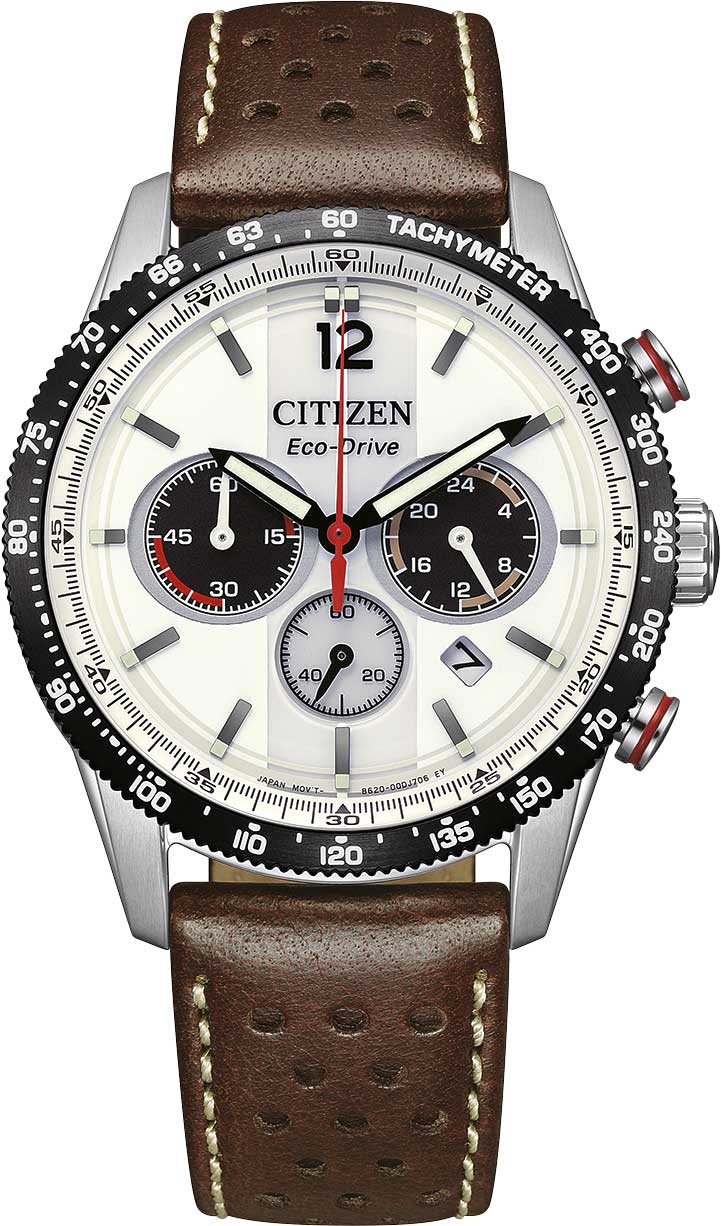 Японские наручные часы Citizen CA4714-04A с хронографом