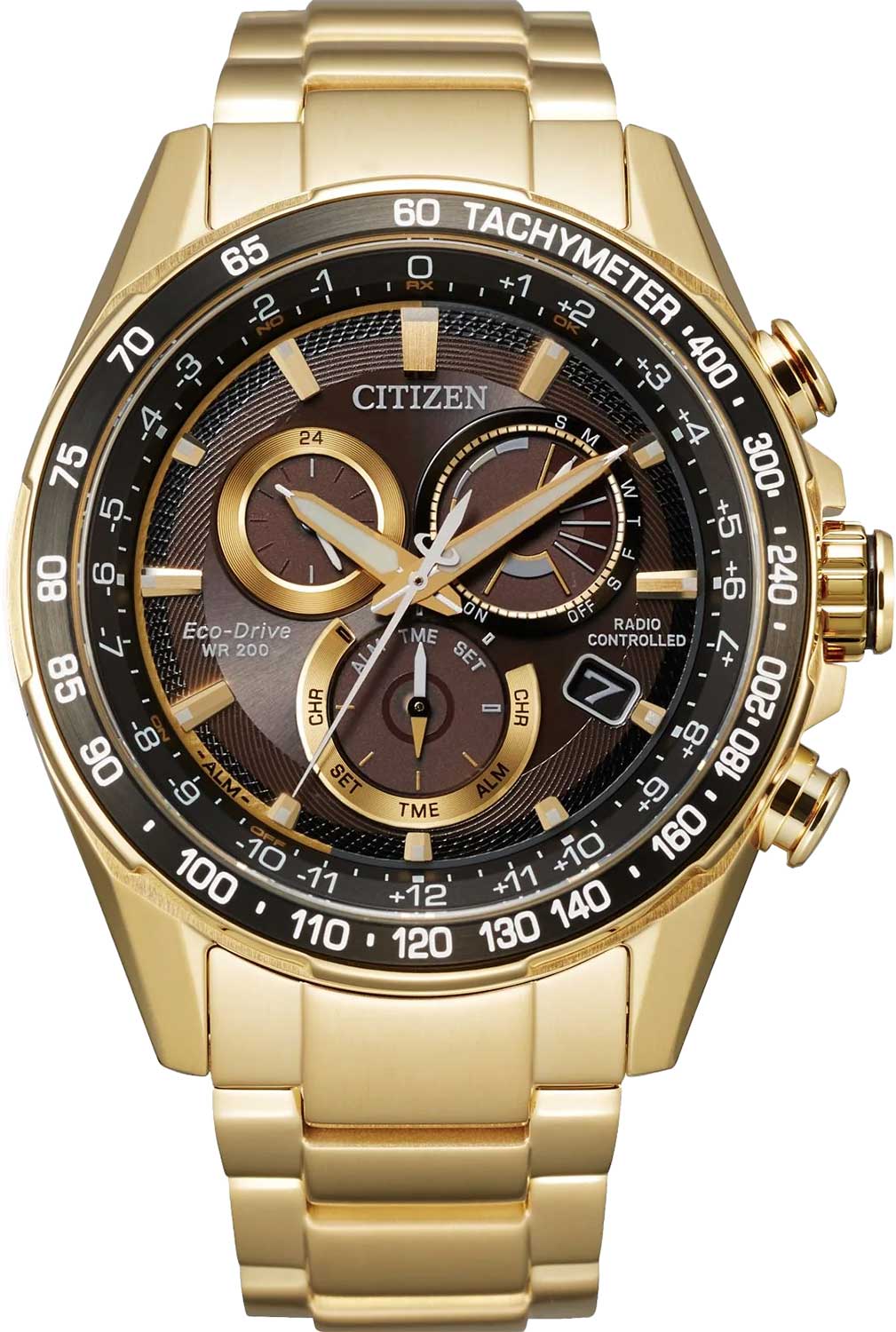 Японские наручные часы Citizen CB5912-50E с хронографом