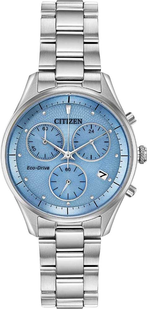 Японские наручные часы Citizen FB1440-57L с хронографом